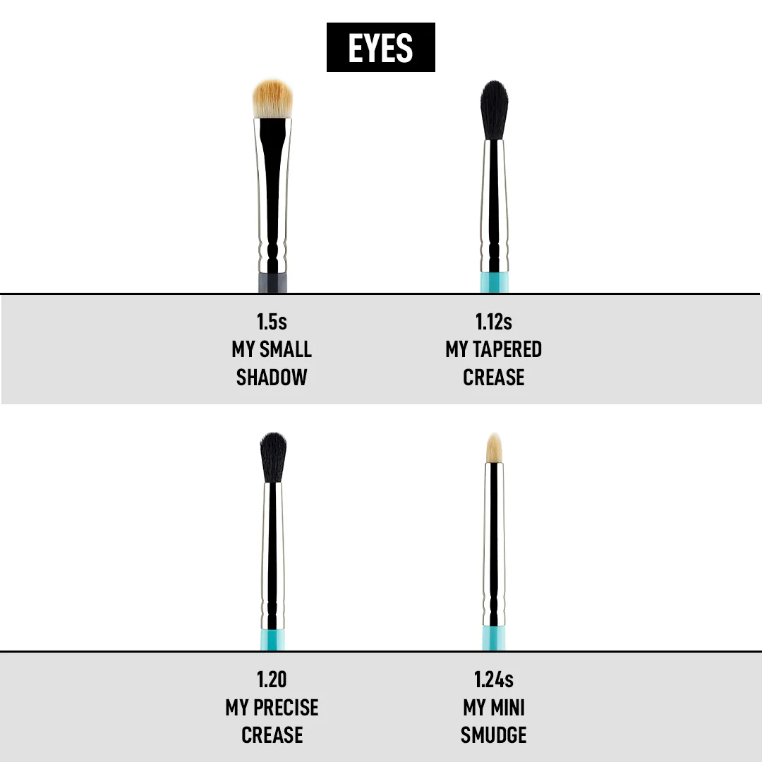 MY COMPLETE BRUSH SET
