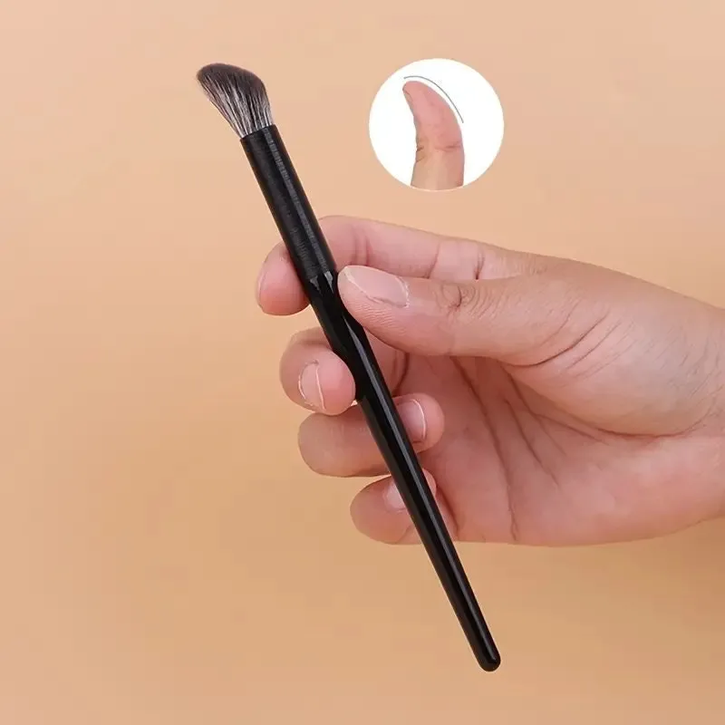 Nose Shadow Brush Angled Contour Makeup Brushes Face Bronzer Flat Nose Silhouette Eyeshadow Smudge Cosmetic Blending Make Up Tools