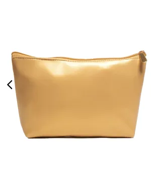 NY Bae Gold Makeup Pouch