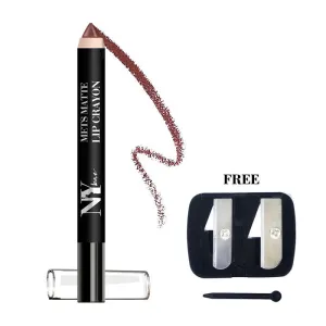 NY Bae Lip Crayon, Mets Matte, Nude - City Field Got Owned 3 With Free Sharpener