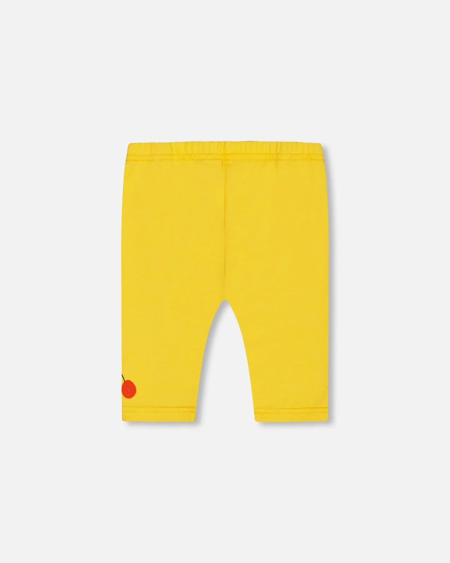 Organic Cotton Biker Leggings Yellow