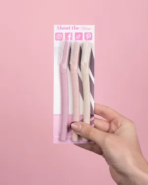 PeachRaze - Eco-Friendly Dermaplaning Razor ( 3 razors- On The Go )