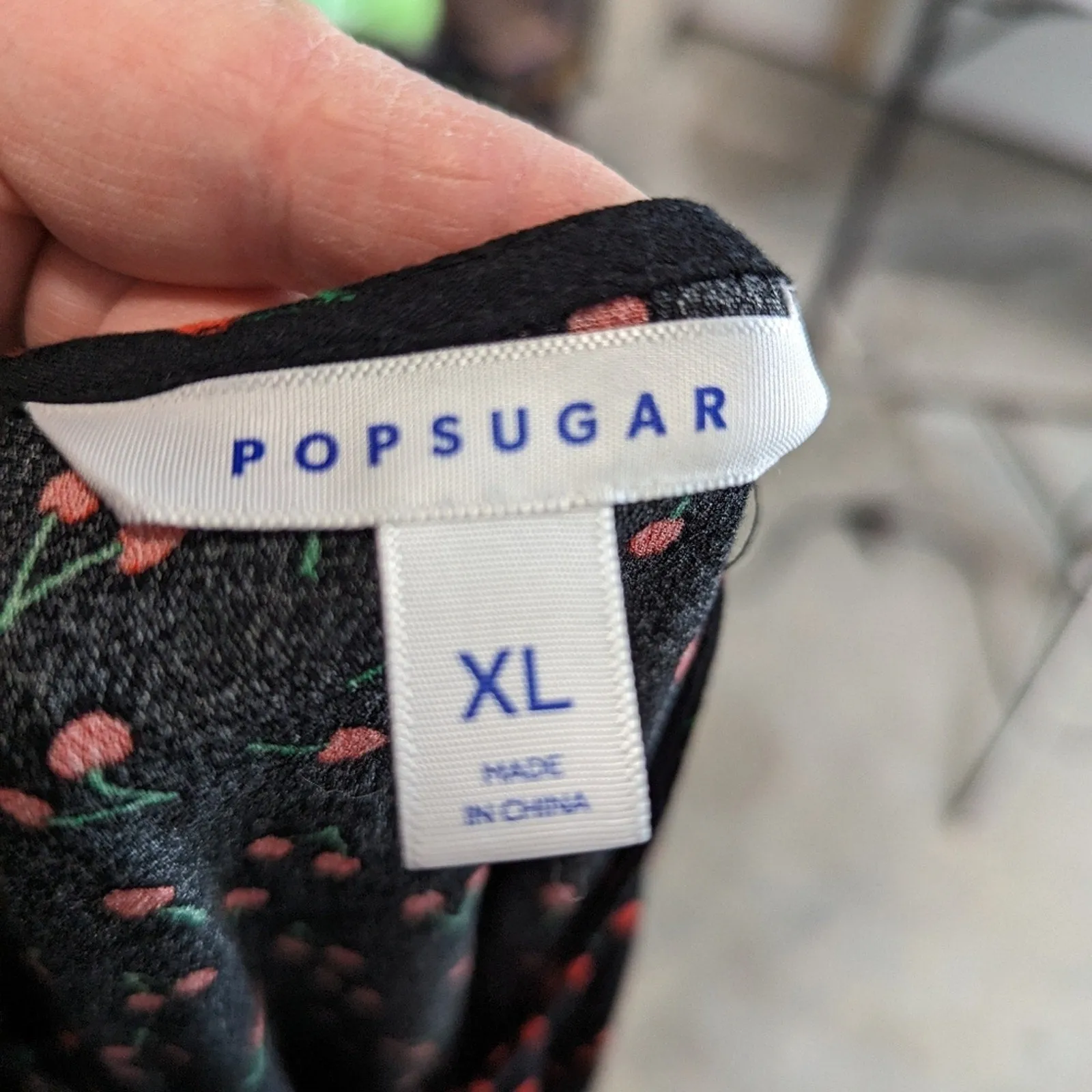 Popsugar Cherry Print Dress