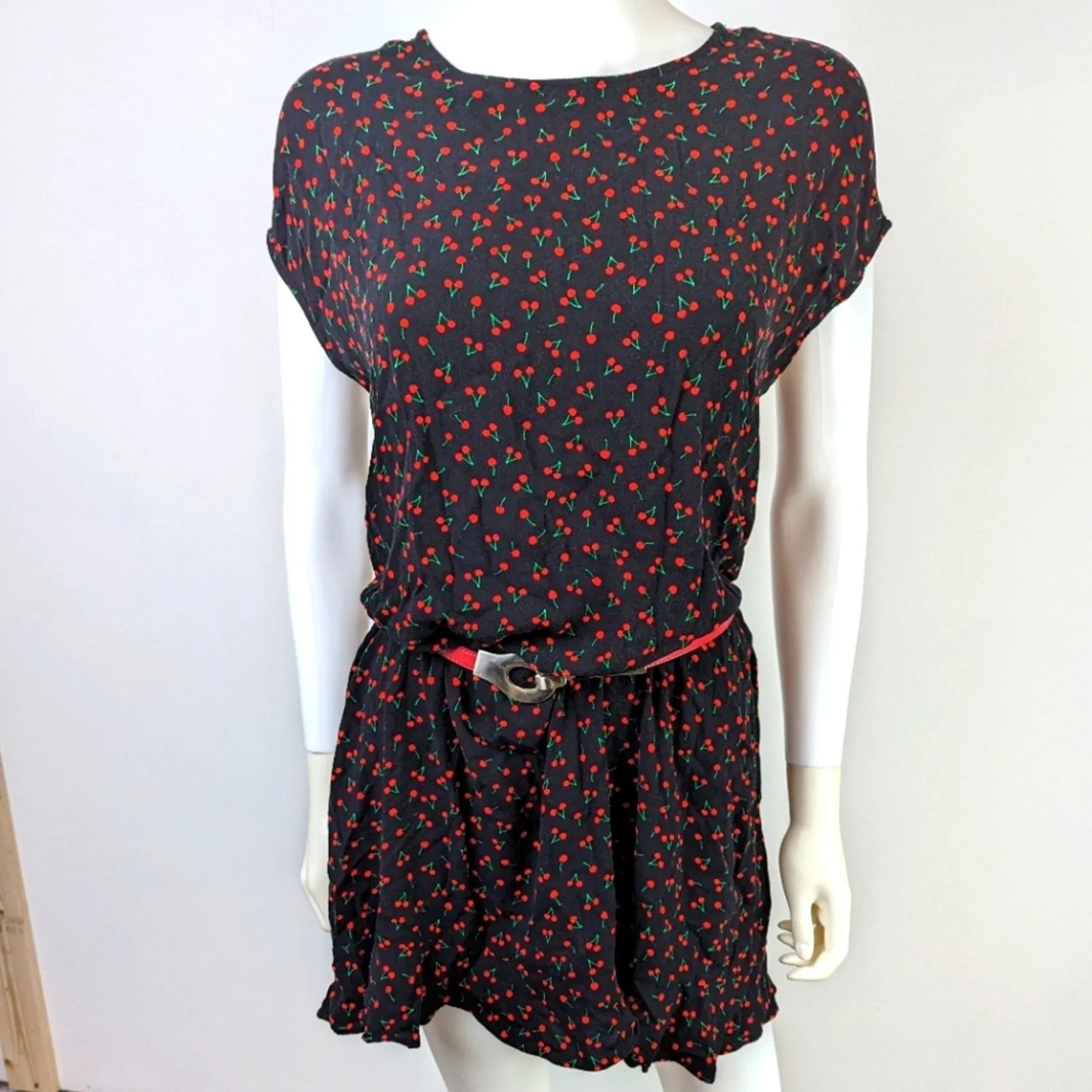 Popsugar Cherry Print Dress