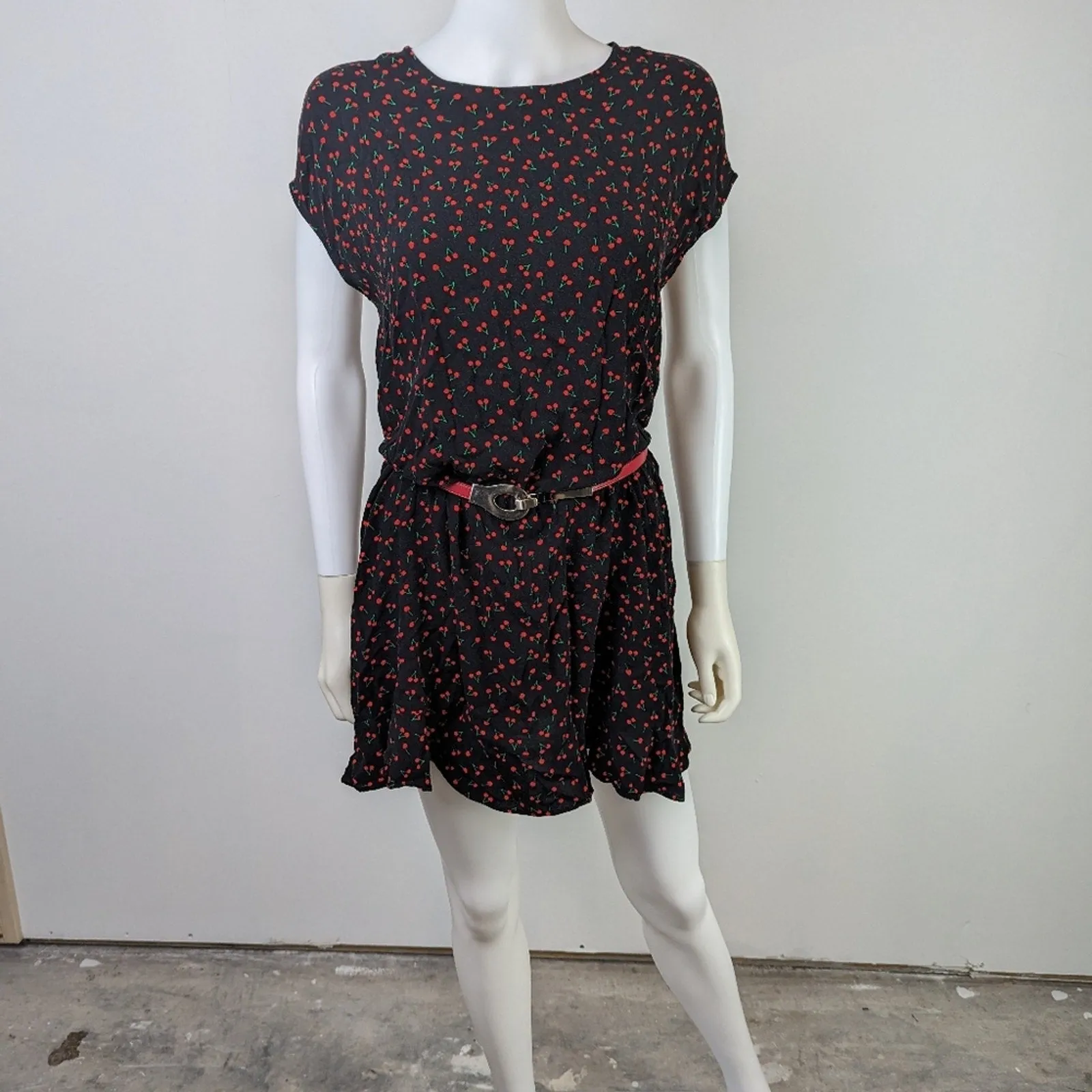 Popsugar Cherry Print Dress