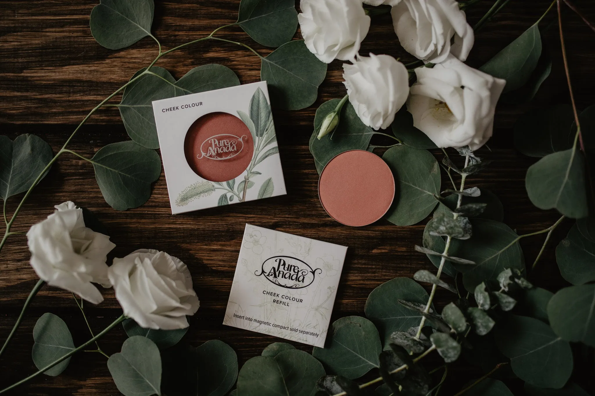 Pure Anada Cheek Colour Compact Tender Twig 9g