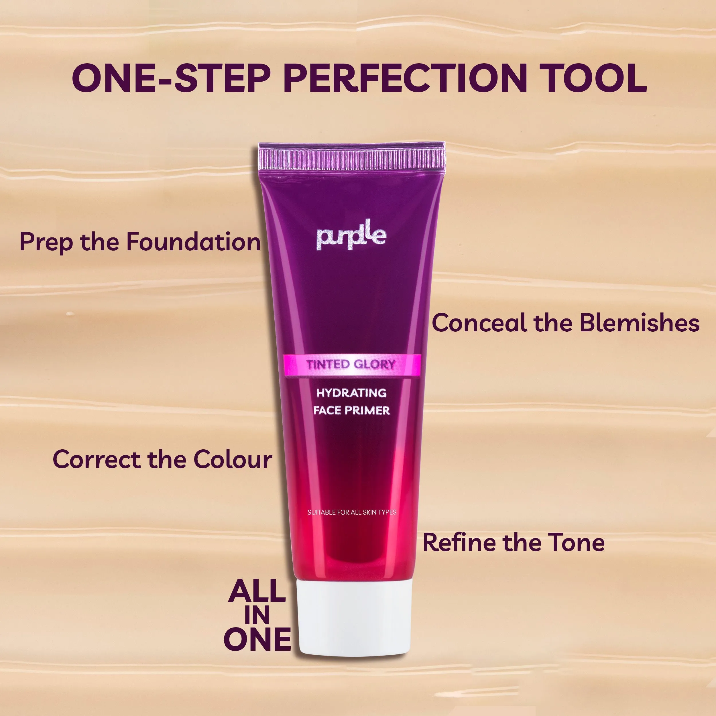 Purplle Tinted Glory Hydrating Face Primer (30 gm)