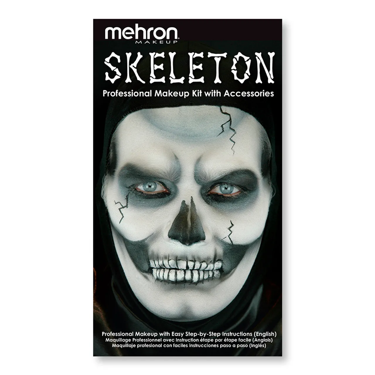 Skeleton Mehron Character Makeup Kit