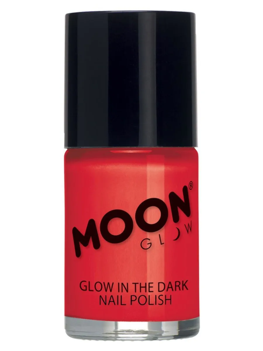 Smiffys Glow in the Dark Nail Polish by Moon Glow - M3256