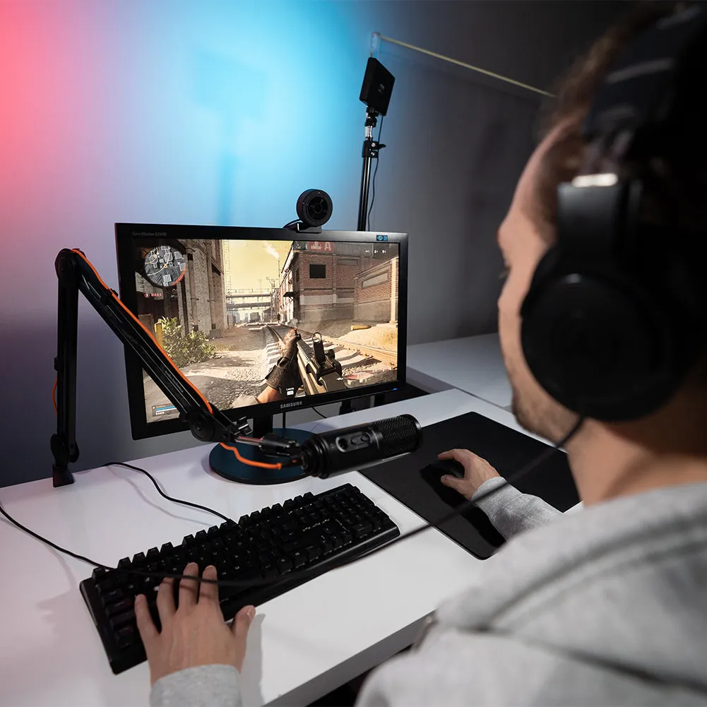 'Starter Twitch Package' Gamer Live Streaming Lighting Kit - Bundle