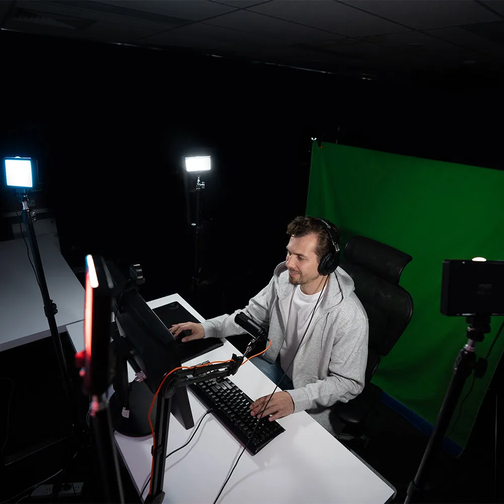 'Starter Twitch Package' Gamer Live Streaming Lighting Kit - Bundle