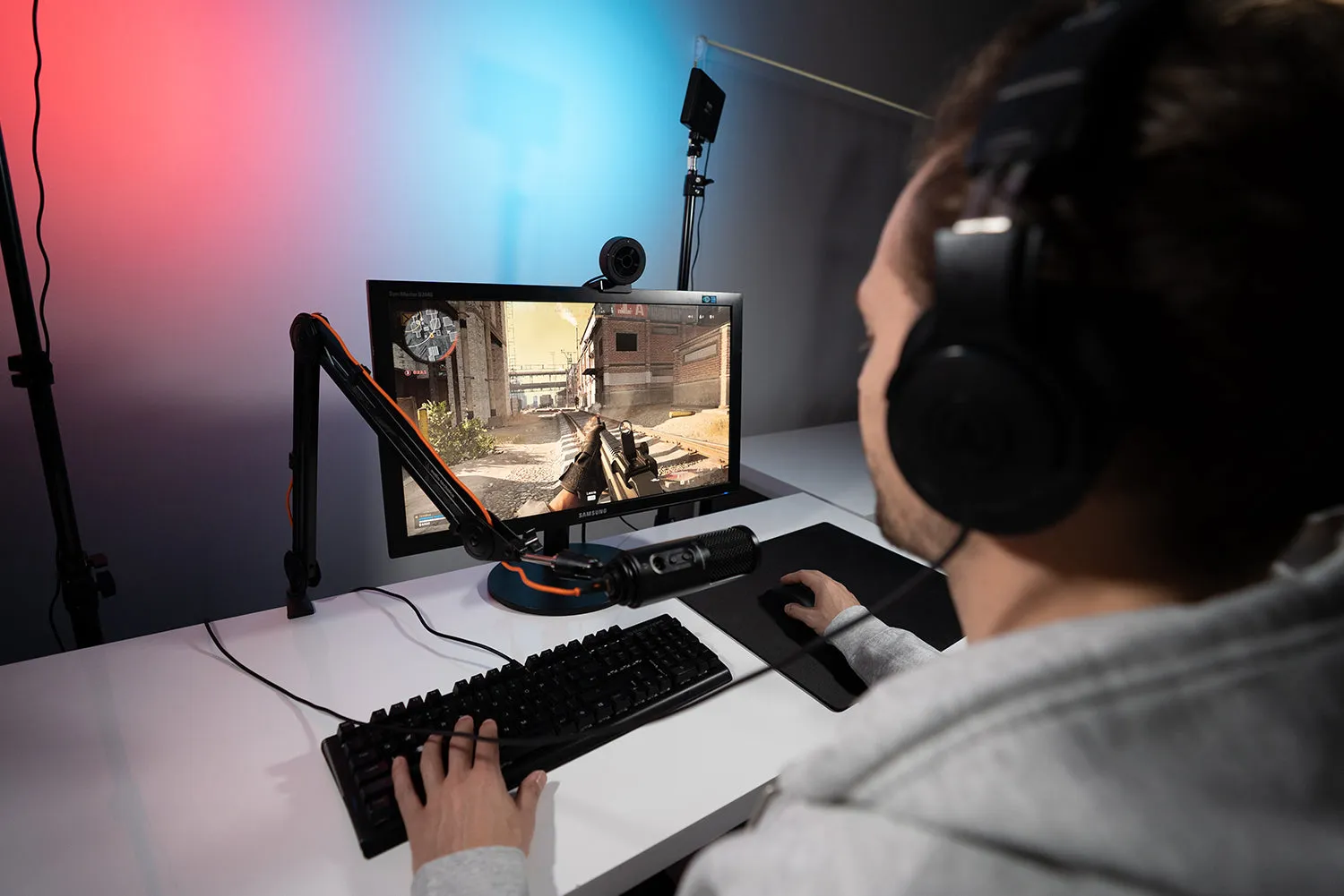 'Starter Twitch Package' Gamer Live Streaming Lighting Kit - Bundle