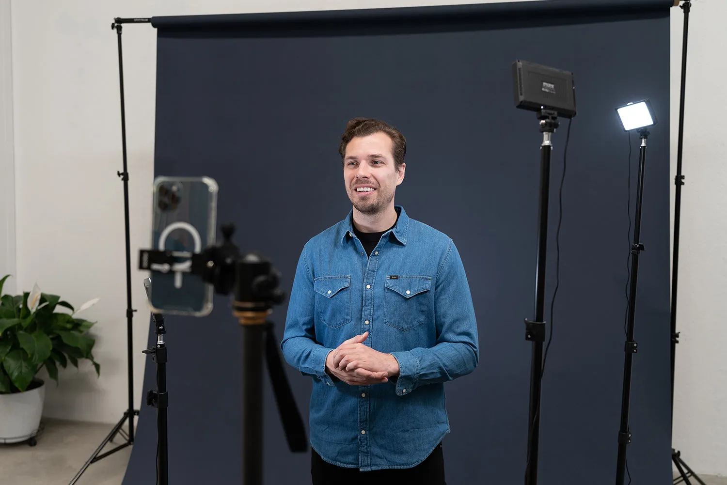 'Starter Video Package' Vlogging Audition Self Tape Streaming Lighting Kit - Bundle