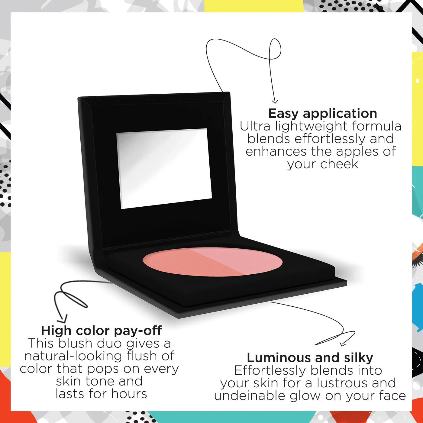 Stay Quirky Double Date Blush Duo Road trippin -4 (6 g)