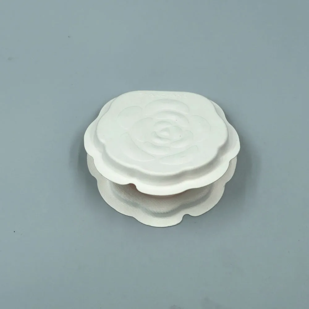 Sustainable Custom Embossed Floral Pattern Makeup Packaging