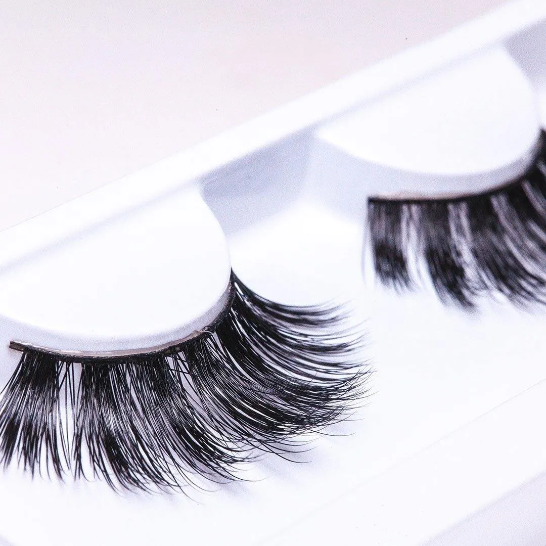 Vegan 3D Doll Effect Lashes - Long